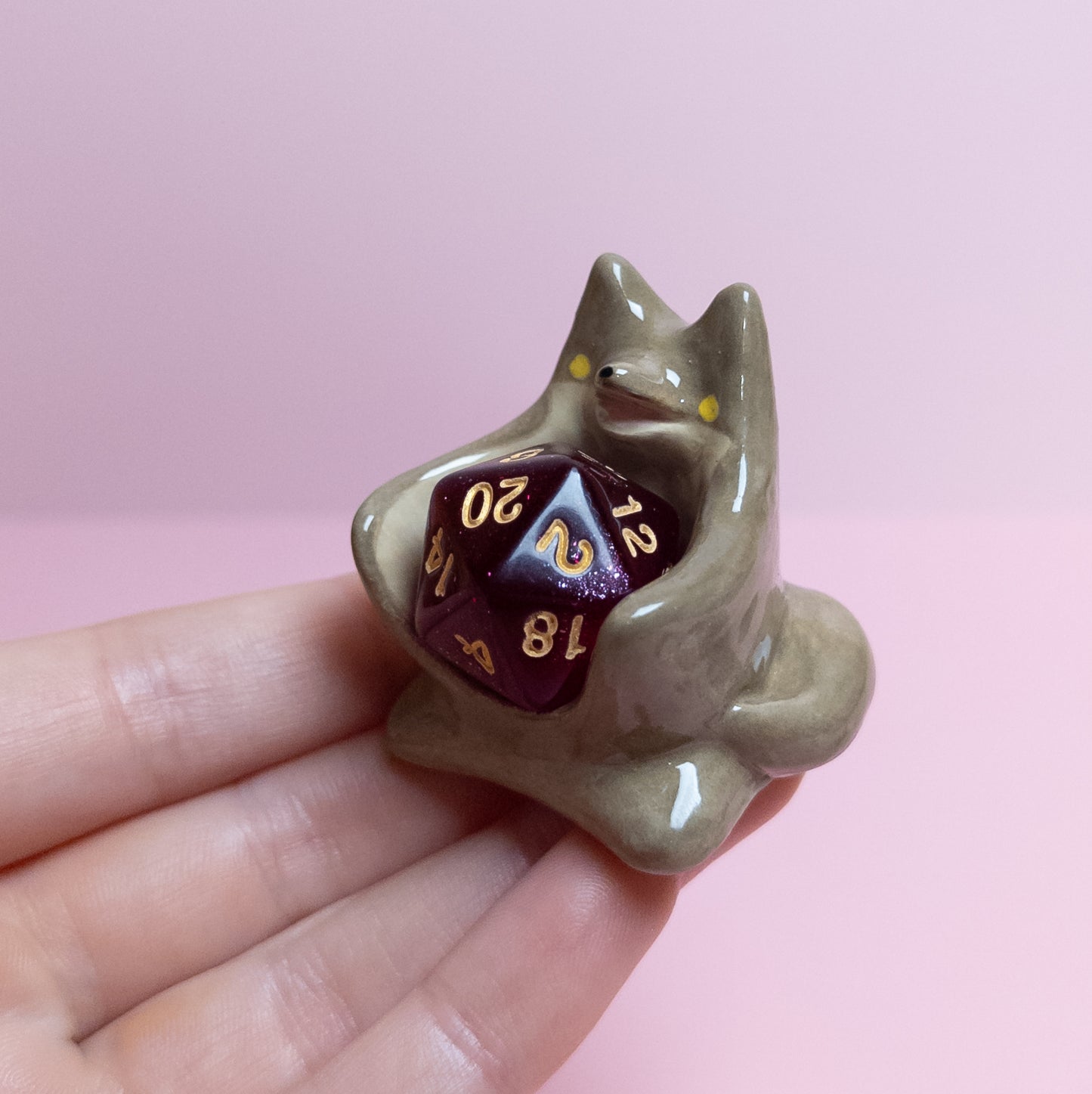 Dnd Wolf Companion D20 Holder