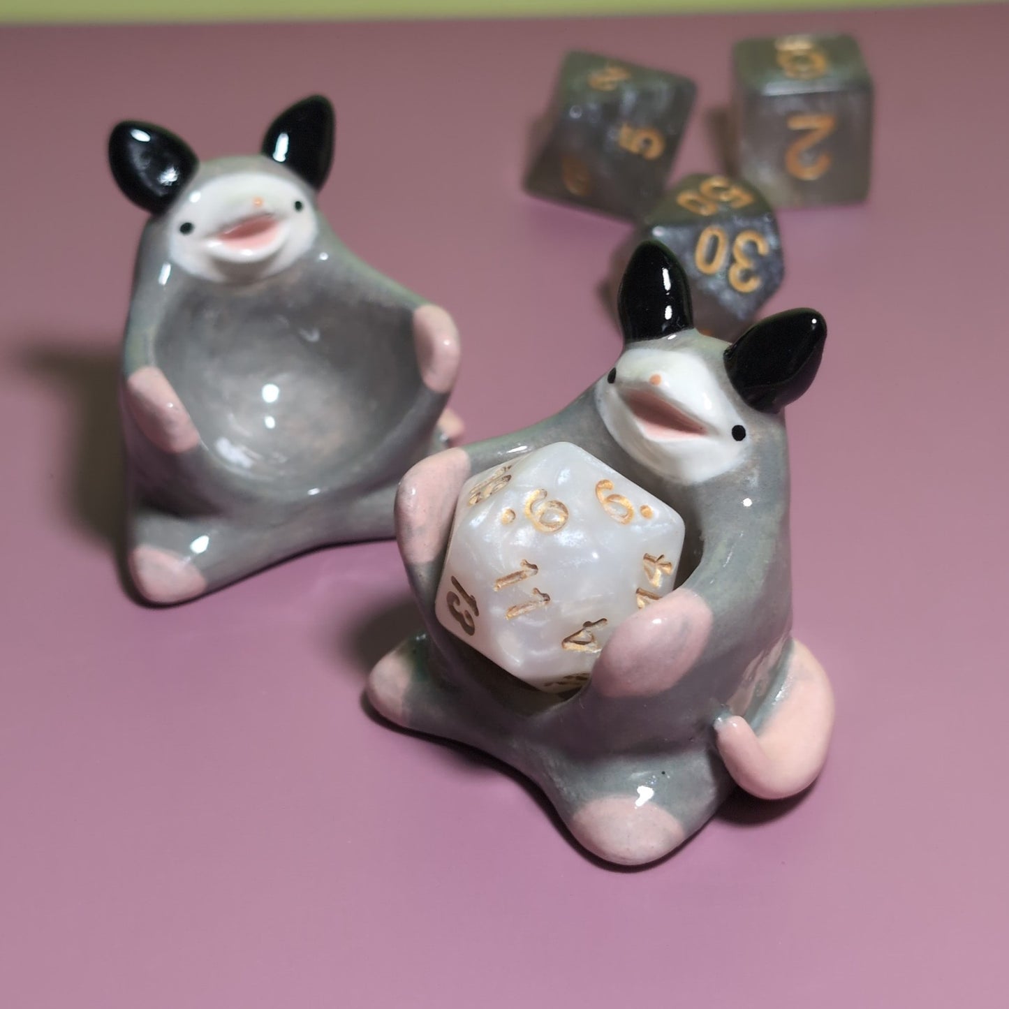Dnd Possum Companion D20 Holder