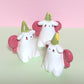 Mini Fairy Princess Puppy & Cat Ceramic Figurines