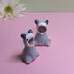 Screaming Possum Ceramic Figurine