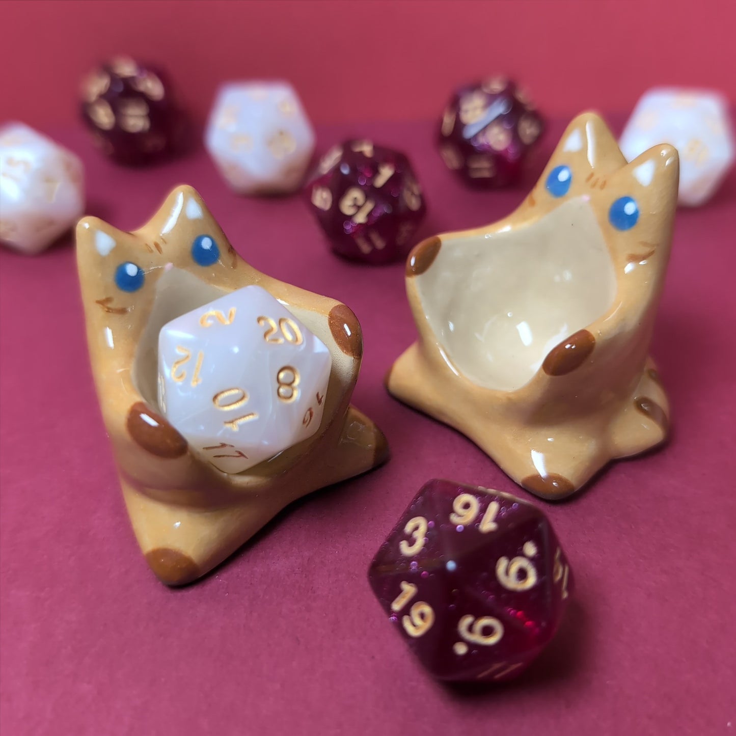 Mighty Nein Frumpkin Cat Dnd Companion D20 Holder