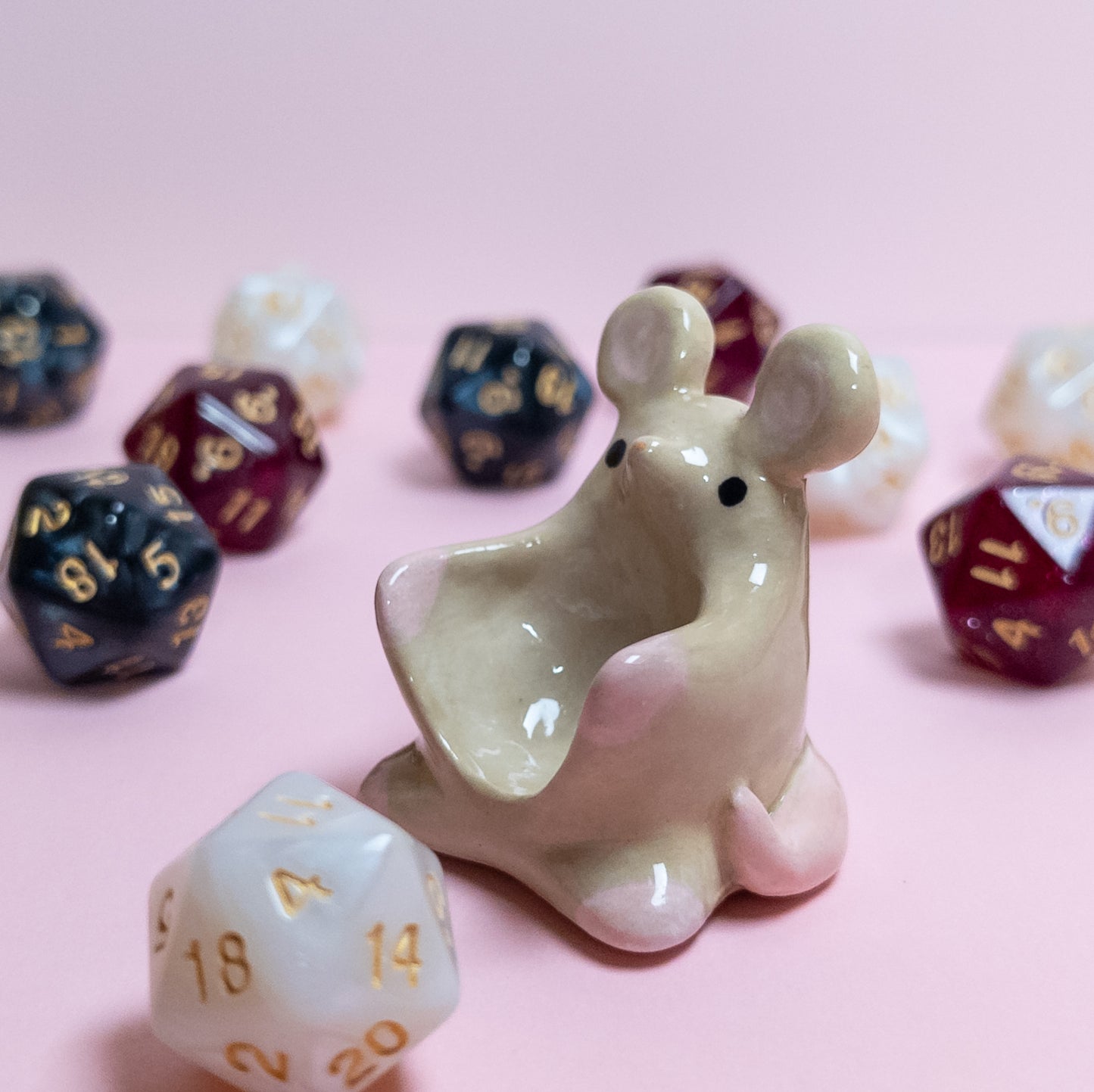 Dnd Mouse Companion D20 Holder