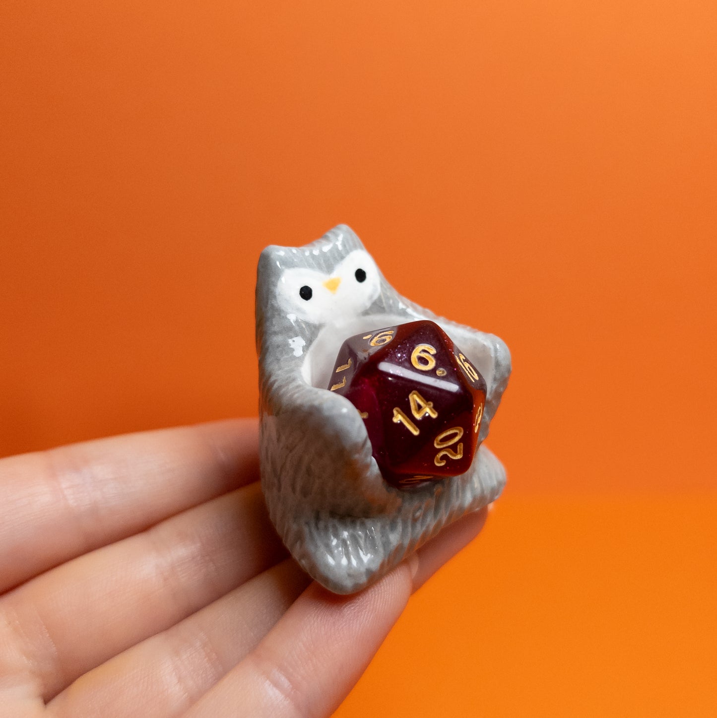 Dnd Owlbear Companion D20 Holder