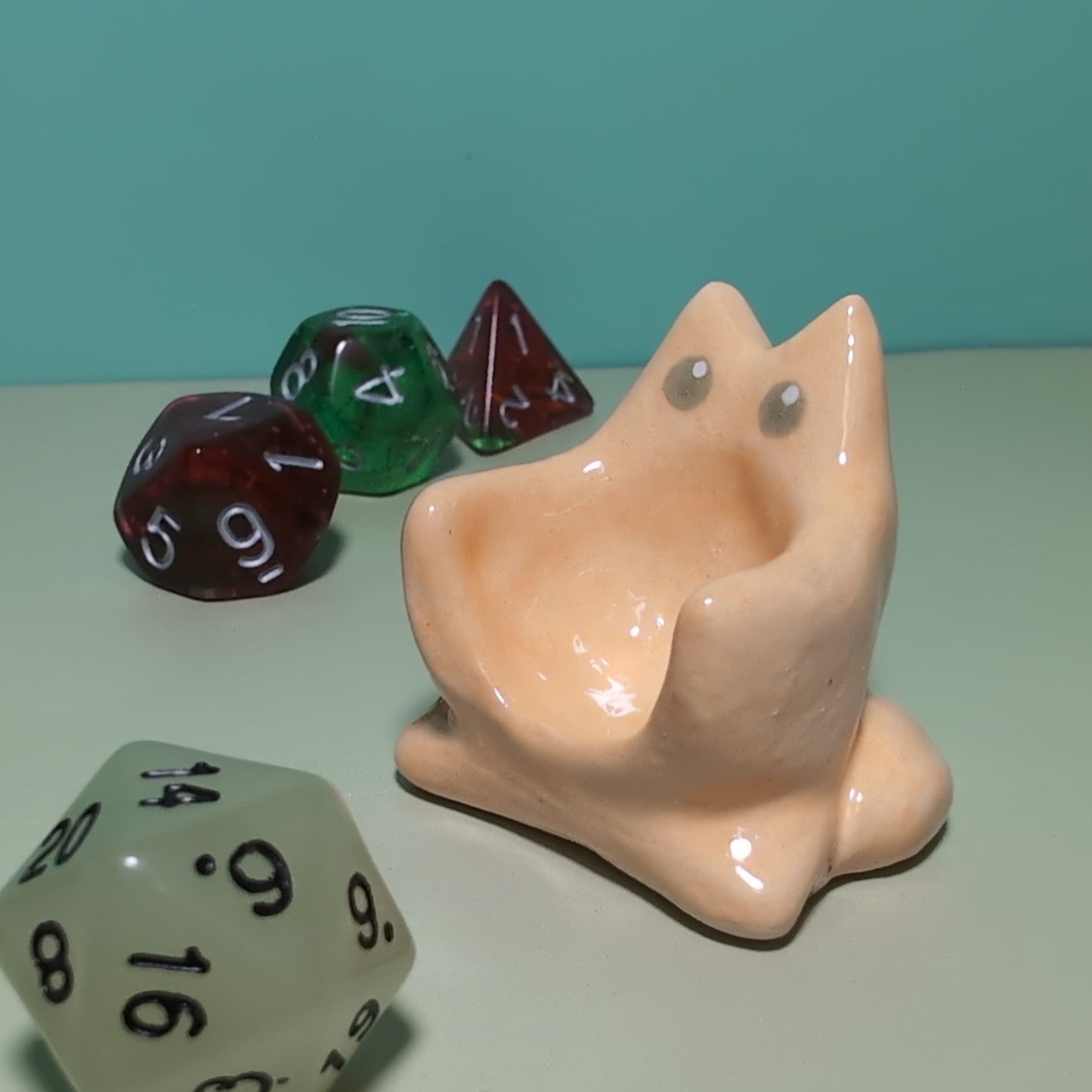 Dnd Cat Companion D20 Holder