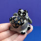 Raccoon Fighter Dnd Companion D20 Holder