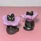 Flower Mishap Kitty Cat Ceramic Figurine