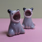 Screaming Possum Ceramic Figurine