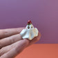 Mini Ghost Ceramic Figurine