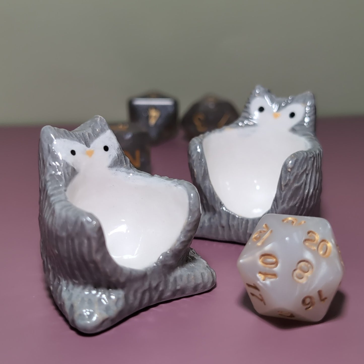 Dnd Owlbear Companion D20 Holder