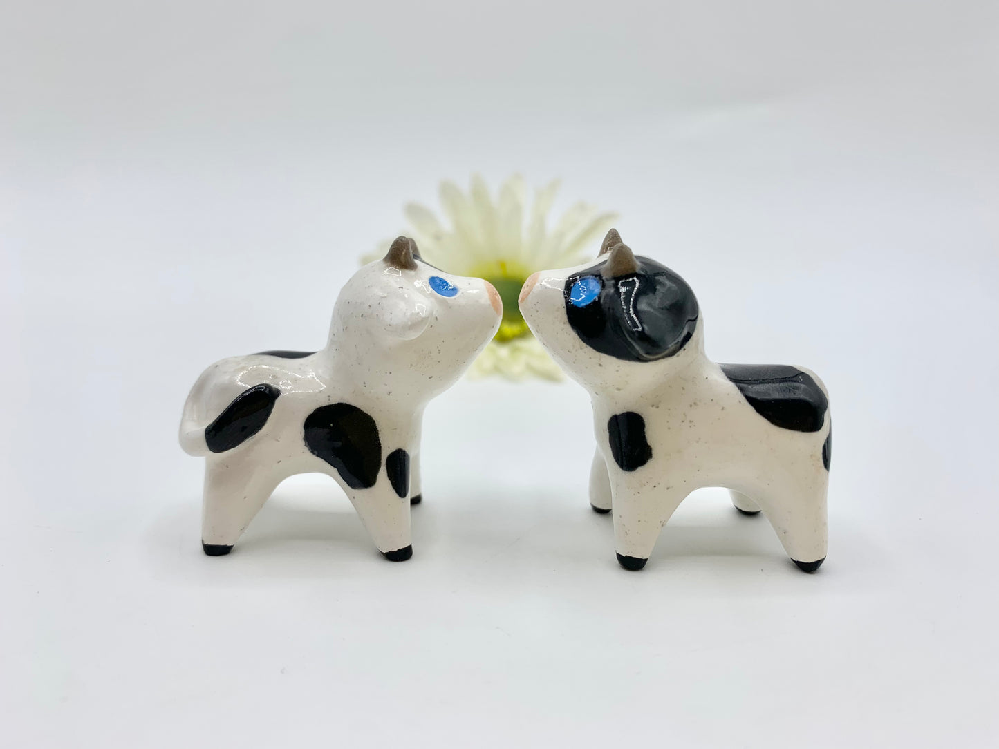 Ceramic Cow Figurine