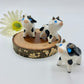 Ceramic Cow Figurine