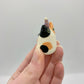 Mini Birthday Kitty Ceramic Figurine