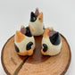 Mini Birthday Kitty Ceramic Figurine