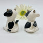 Ceramic Cow Figurine Sitting