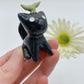 Sapling Kitty Ceramic Figurine- Sitting Cat