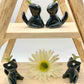Sapling Kitty Ceramic Figurine- Sitting Cat