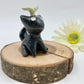 Sapling Kitty Ceramic Figurine- Sitting Cat